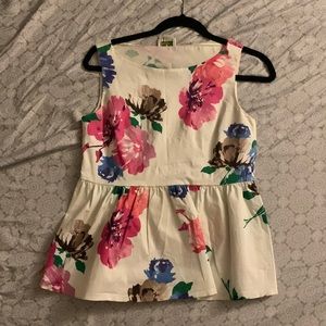 Kate Spade floral shirt